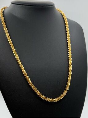 Unique gold tone Chain Necklace - Women's Jewelry
